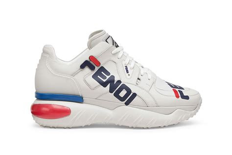 Fendi x FILA Sneakers & Slides Fall/Winter 2018 